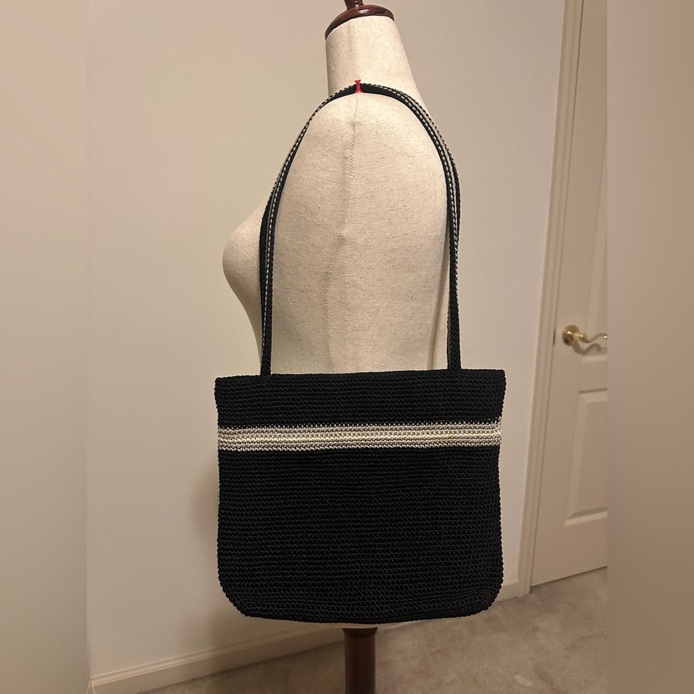 The Sak Elegant Black and Cream Women's Handbag